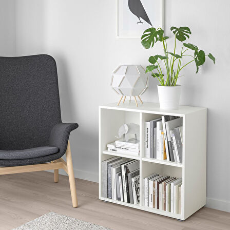 Dolap ünitesi, beyaz, 70x35x72 cm