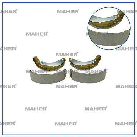 FREN BALATA DUCATO 1998-2005 / BOXER 1998-2005 / JUMPER 1998-2005 18Q LEVYELİ PABUÇ ARKA 77362428