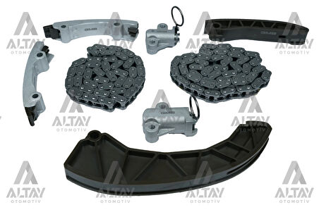 EKSANTRİK ZİNCİR SETİ ACCENT 2006-2011 ERA / BLUE 2011-2020 / GETZ 2006-2011 / CERATO 2004-2009 / RIO 2006-2011 / I-20 2009-2020 / I-30 2007-2011 / ELANTRA 2016-2018 / DİZEL (D4FA - D4FB - D4FC) / (8 PARÇA) 24351 2A000