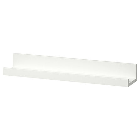Çerçeve rafı, beyaz, 55 cm