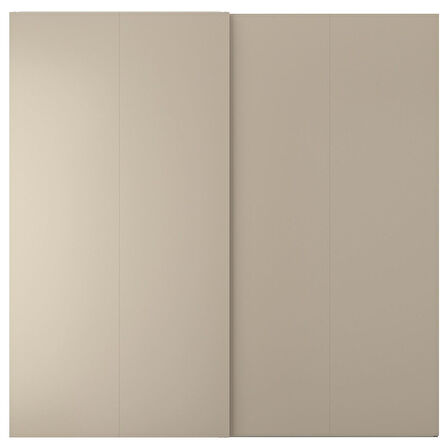 Sürgü kapak, bej, 200x201 cm