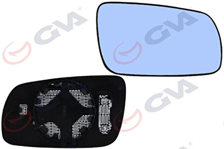 AYNA CAMI SAĞ A3 1996-2000 -A4 1995-2001 -A6 1998-2003 ISITMALI KONVEKS MAVİ CAM VM-039GHR 4B1857536C