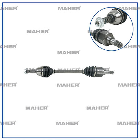 AKS KOMPLE ÖN COURIER 2014 / SOL 1.5TDCI M-T 614MM ET763B437AB