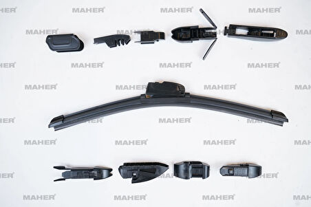 SİLECEK SÜPÜRGESİ TEK TİP ÜNİVERSAL 10 APARATLI 14 MUZ (350MM) 29958