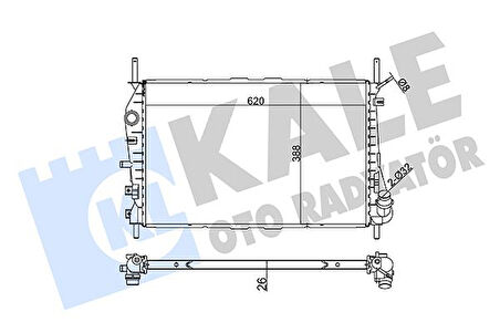 MOTOR SU RADYATORU MONDEO 2.0TDCI 2.2TDCI 2001-2007 KLIMALI 2S718005AD 1216264 1315633 1350152