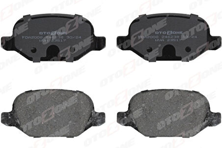 ARKA FREN BALATASI FIAT LINEA 2009 ALFA 147 2001156 1997-2003 GT 2003-2010 77362276 77362675 77363341 77362275