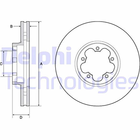 ON FREN DISKI AYNASI TRANSIT 5363 2014 ARKA CIFT TEKER 5 BIJON CAP 308 33 KK311125AB KK311125AA BK311125AC