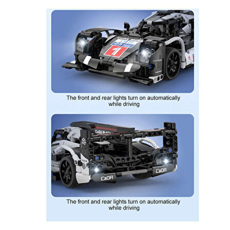 C51307W Cada GT Sport Araba Blok Seti 427 Parça -Vagon life