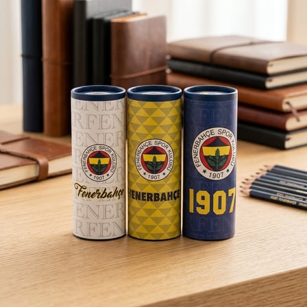 BakGelAl Fenerbahçe Lisanslı Yuvarlak Silgi – Silindir Tasarımlı Taraftar Okul Kırtasiye Silgisi 1 Adet