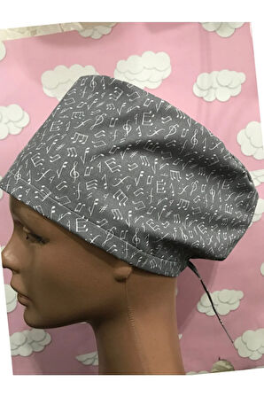 Cerrahi Bone Lastikli Ve Bağcıklıdır Doktor Hemşire Bonesi