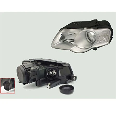 FAR SİNYAL SOL PASSAT 2003-2005-2011-2010 ELEKTRİKLİ H7 H7 X 3C0941005M 3C0941005AA 3C0941005J