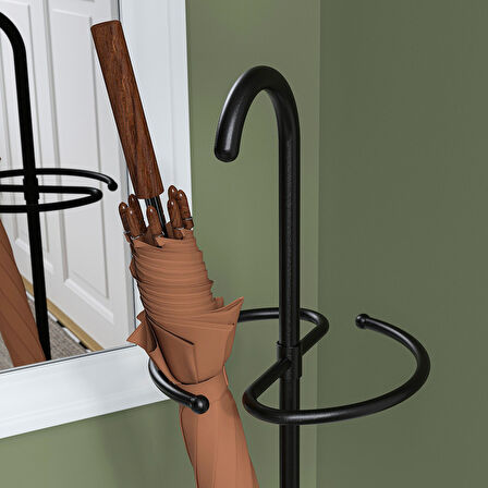 Şemsiyelik, siyah, 76 cm