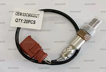 SENSOR OKSIJEN GOLF5 / GOLF6 / JETTA / PASSAT / TIGUAN / A3 / LEON 2004 CAXA-CAXC 1.4 TSI ON 03C906262T