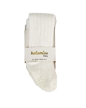 Katamino Naomi Abs'li Kız Bebek Külotlu Çorap K38021 Asorti