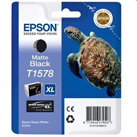 HPZR Epson T1578-C13T15784010 Orjinal Mat Siyah Kartuş