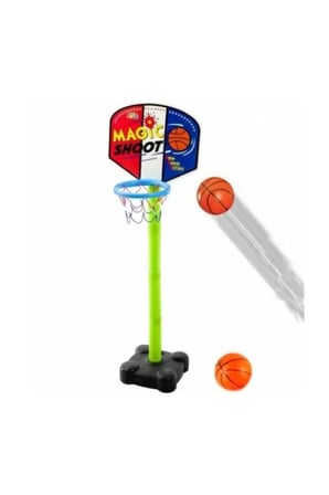 Ayaklı Oyuncak Basket Potası ve Top