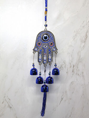 Metal Nazar Boncuğu Çan Model 8