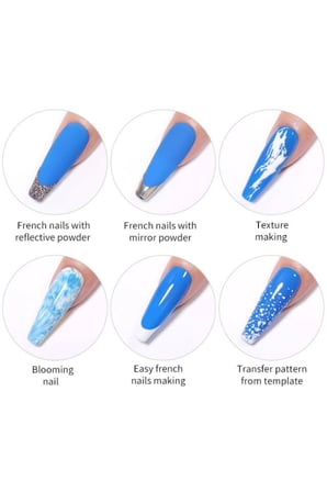 Tırnak Süs Damgalama French Stamper Aleti