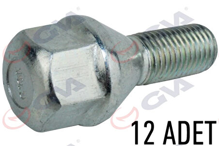 BİJON CİVATASI RENAULT 9-11 ÇİNKO PAKET 12 FEBİ 02062 8200058101 (12 ADET)