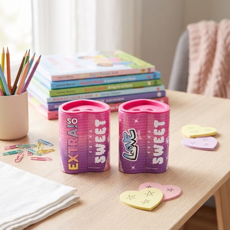 BakGelAl Lisanslı Barbie Extra Çift Ağızlı Metal Kalemtıraş Çocuk Okul Kırtasiye