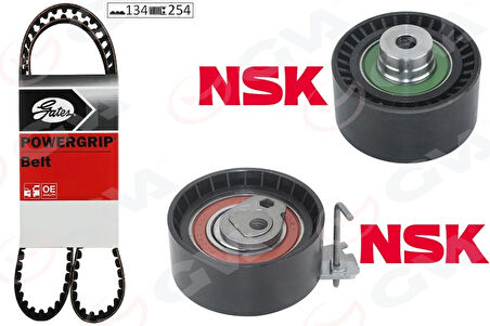 EKSANTRİK GERGİ KİTİ P206-207-307-308-PARTNER-C2-C3-C4-XSARA-BERLINGO 1.6-1.6 165 TU5JP4 K025581XS DFM SUCCE 1.6 165 2009-2013 TU5JP4 0831 L3 0831 L2 0831 R9