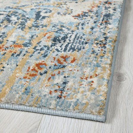 Eskitme halı, çok renkli, 160x235 cm