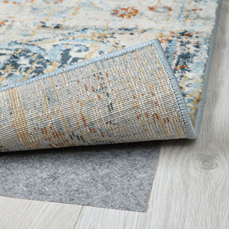 Eskitme halı, çok renkli, 160x235 cm