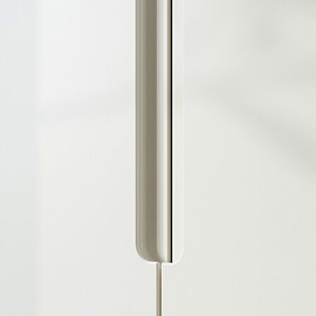 PAX gardırop, beyaz-kırık beyaz, 150x60x236 cm