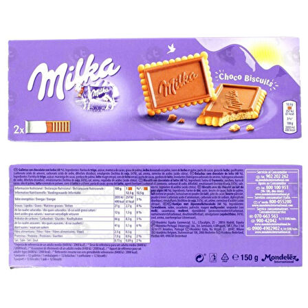 Milka Biscuits 150 Gr