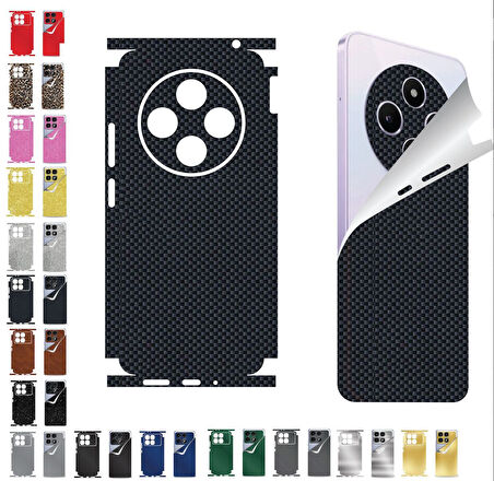 Tecno Spark 30 Pro için uyumlu 360 full arka ve yan kaplama koruma sticker -14 Farklı Renk
