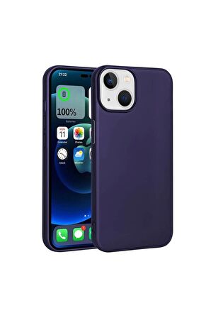 Apple iPhone 15 Plus ile Uyumlu Kılıf Soft Premium Yumuşak Silikon Telefon Kılıfı Kapak
