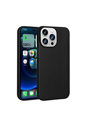 Apple iPhone 15 Pro ile Uyumlu Kılıf Soft Premium Yumuşak Silikon Telefon Kılıfı Kapak