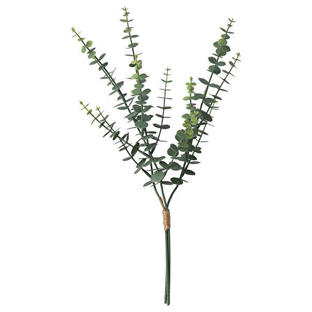 Yapay çiçek, yeşil, 40 cm, çim buket