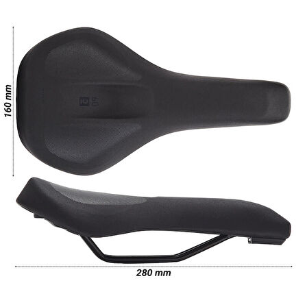 60° SD Memory Foam Bisiklet Selesi