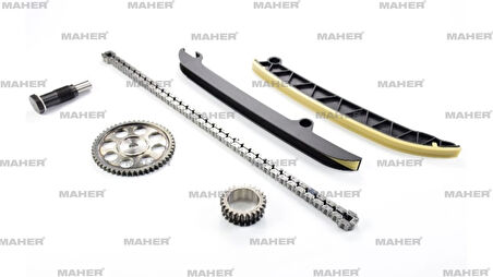 EKSANTRİK ZİNCİR SETİ GOLF6 / JETTA / POLO / A3 / LEON 2011-2014 CBZA-CBZB-CBZC 1.2 TSİ (6 PARÇA) 03F198229B