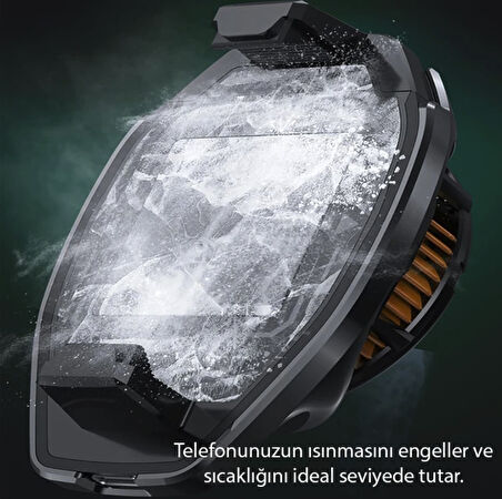 Klipsli Seramik radyatörlü Telefon soğutucu gaming oyuncu canlı yayın için Memo