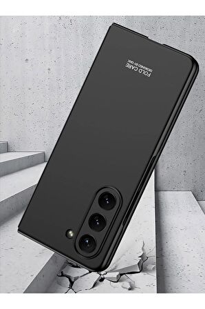 Samsung Galaxy Z Fold 5 ile Uyumlu Kılıf Mat Görünümlü Ultra İnce Telefon Kılıfı Kapak