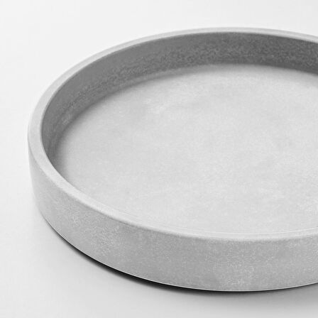Saksı altlığı, açık gri, 15 cm
