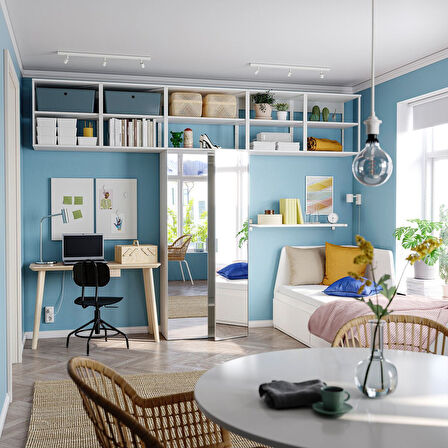 Gardırop kapağı, ayna, 40x180 cm