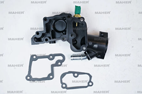 TERMOSTAT GÖVDESİ C2 2003-2009 / C3 1 2002-2016 / NEMO 2007 / FIORINO 2007 / BIPPER 2007 / 206 1998-2006 / 1.4 KOMPLE CONTALI SENSÖRLÜ 1336Y8