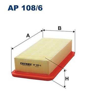 HAVA FİLTRESİ HYUNDAI ACCENT ERA 1.4L 1.6L G4EE G4ED 2006-2010 / KIA RIO 1.4L 1.6L G4EE G4ED 2005-2010 281131G000