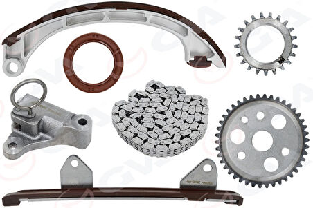 EKSANTRİK ZİNCİR SETİ TOYOTA YARIS 1.3L 2SZ-FE SCP12 FRANSIZ ÜRETIM 03- / 1.3L 2SZFE SCP90 VVTI FRA NSIZ ÜRETIM 2006-2011 1350623020 1354523010 1356623020