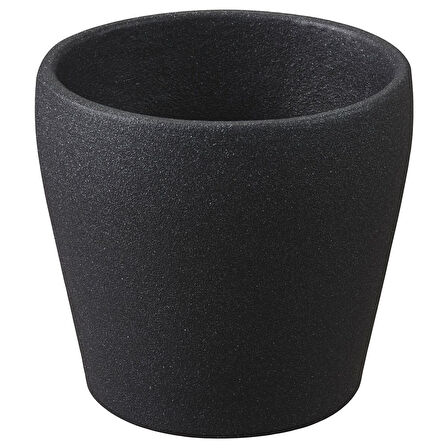 Toprak saksı, koyu gri, 6 cm