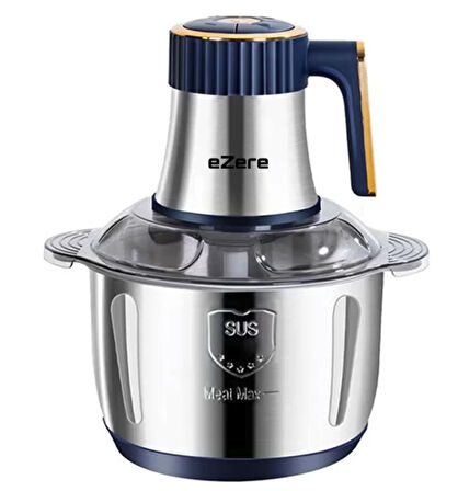 5 Lt Çelik Çok fonksiyonlu hamur yoğurma kıyma makinası blender Meyve doğrayıcı rondo