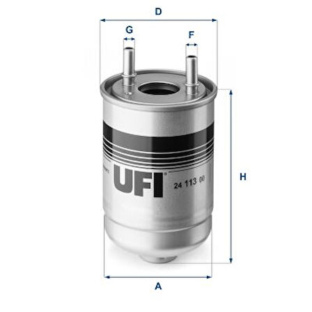 YAKIT FİLTRESİ MEGANE 3 2009 SCENIC 3 2009 FLUENCE 2009 1.5DCI 8201046788 8201015126 8201015125