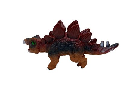 Soft Dinazor Neon Gözlü 24 Cm -LD6206B-Stegosaurus
