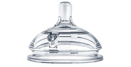 Comotomo Silikon 2'Li Biberon Emziği Hızlı Akış 6+ Ay