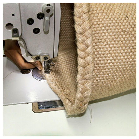 Sepet, jüt, 37x35x35 cm