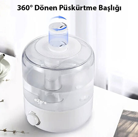 100 m2 etkili büyük boy yoğun buhar çıkışlı buhar makinası hava nemlendirici çocuk bebek odası için