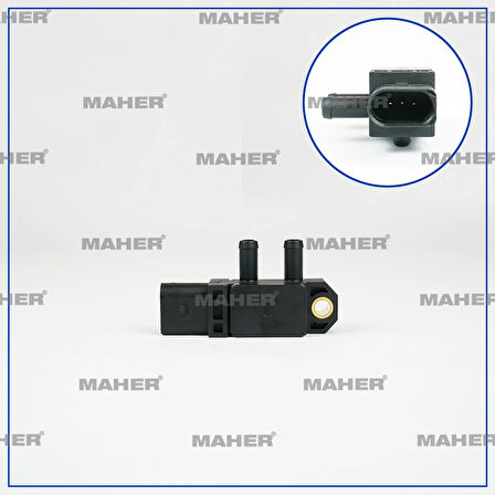 SENSÖR EGZOZ BASINÇ POLO / GOLF7 / PASSAT / A1 / İBİZA / FABİA 2013 CUSA-CUCB-CUTA-CRKA-CRKB-DCXA 1.4 TDİ-1.6 TDİ 04L906051